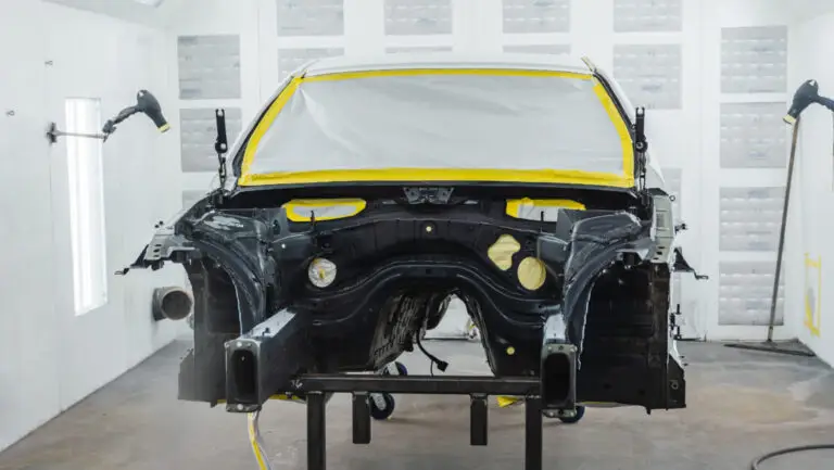 E91 Chassis in paint-8